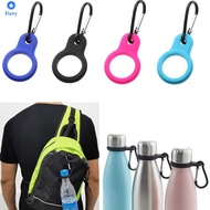 Water Bottle Hanging Buckle Aluminum Sports Kettle Buckle Outdoor Carabiner Water Bottle Holder Rubb