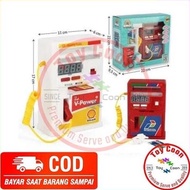 Mainan Anak Mini Pom Bensin / Spbu Pertamina / Mainan Shell Play It