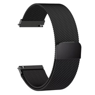 Quick Release Magnetic Strap for Galaxy Watch3/Active2/Gear S3 Milanese Metal 18/22/20/24mm Watch Band for Fossil Smart Bracelet