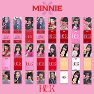 GIDLE Kim Minnie HER Minnie HER Merchandise Album Photocard K4 Bonus Photocard Broadast Song Card 26