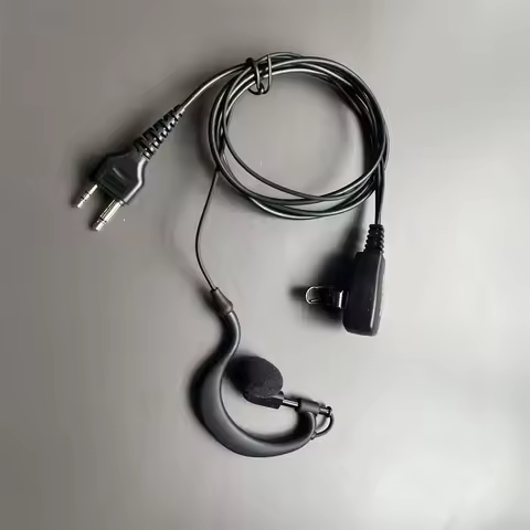 Walkie Talkie Earpiece 2 Pin Headset Headphone for MOTOROLA (MS50, MS60, MS80) and ALINCO Japan Two 