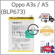 Original Opp A3S / A5 / A5S / A12 / A31 2020 / REALME C1 / REALME 2 Battery BATERI BLP673 (4230 mAh)