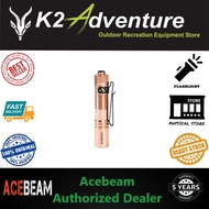 Acebeam Pokelit AA CU Copper Nichia 519A High CRI90 LED 500 Lumens Flashlight (100% Authentic)