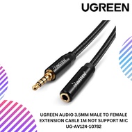 UGREEN AUDIO 3.5MM MALE TO FEMALE EXTENSION CABLE 1M NOT SUPPORT MIC (UG-AV124-10782)