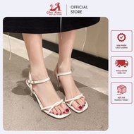 Comfortable strappy high heels with 7-inch stiletto heels, simple and cute 7cm stiletto heels with t