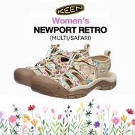KEEN NEWPORT RETRO (MULTI/SAFARI) Authentic Women's Shoes Hit Model.