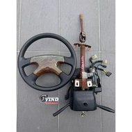 Steering Mira L5 4 Spoke, Sub Steering Adjuster L5 Hitam for Dashboard L5 L6 Kancil