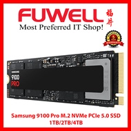 FUWELL - Samsung 9100 Pro M.2 NVMe PCIe 5.0 SSD 1TB/2TB/4TB [5 Years Local Warranty]