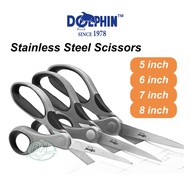 5”/6”/7”/8” Scissors Dolphin, Gunting Tahan Karat Rust-Resistance