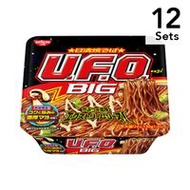 【Set of 12】Nissin Foods Yakisoba UFO Big 168g
