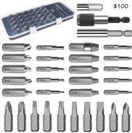 33pcs high speed steel screw extractor 高速鋼螺絲取出器