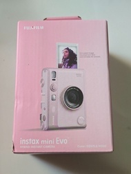 [全新] Fujifilm instax mini EVO™ 數碼/菲林兩用即影即有相機 USB Type-C 柔和玫瑰粉