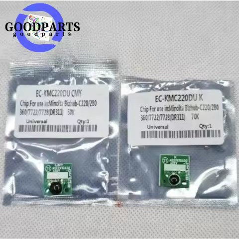 4pcs. DR-311 C220 Drum Chip For Konica Minolta Bizhub C360 C280 C220 C 220 280 360 DR311 Imaging Uni