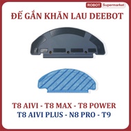Phụ kiện đế gắn khăn lau cho robot hút bụi Ecovacs Deebot T8 Aivi T8 Power T8 Max T8 Aivi Plus N8 Pr