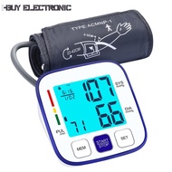 [FREE BATTERIES + BAG] Automatic Portable Digital Blood Pressure Monitor BP Cuff Machine Home Care M