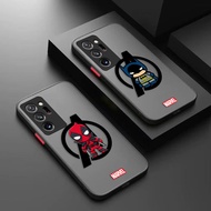 Deadpool B-Batman Groot Yoda Matte Phone Case For Samsung Galaxy A01 A03 A03S A04E A05S A05 A06 A07 