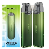 Pod VMate Infinity Kit 900Mah 17W Shiny Green Authentic By Voopoo