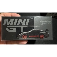 MINI GT Porsche 911 GT3 RS Black + 1/64 Rim