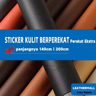 Persediaan60 140cm sticker kulit sofa meteran kursi kulit sticker sofa