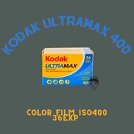KODAK Roll Film Ultramax 400 35mm Roll Film Fresh Roll Analog 36exp