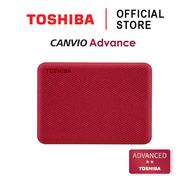 Toshiba External HDD (1TB) USB 3.2 SuperSpeed HDD 2.5 รุ่น Canvio Advance V10Security/Auto-backup สี