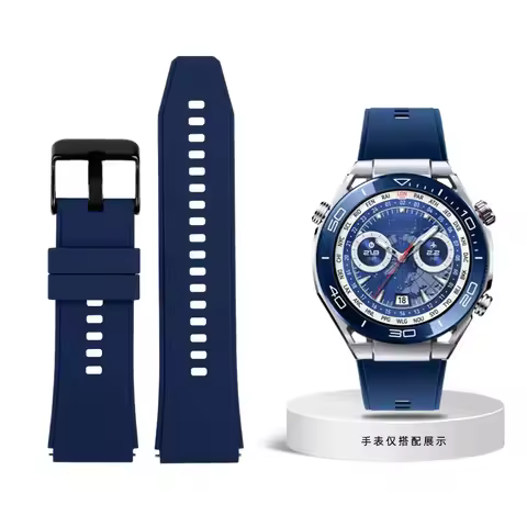 22mm Watchband For Huawei Watch Ultimate Wristband,Silicone Strap Bracelet for Huawei Buds Watch 4 P