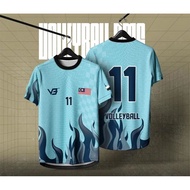 Fresh design baju jersey volleyball jersey full sublimation team jersey custom jersey T-shirt