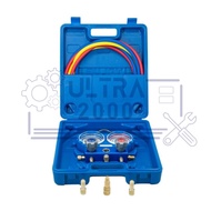 MANIFOLD AC VALUE DOUBLE R32 VMG-2-R32-B / MANIFOLD VALUE R32 BOX / Alat Alat Ac Kulkas Lengkap Kump