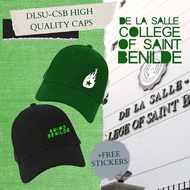 ♞,♘DLSU-CSB (De La Salle-College of Saint Benilde) High Quality Baseball Cap
