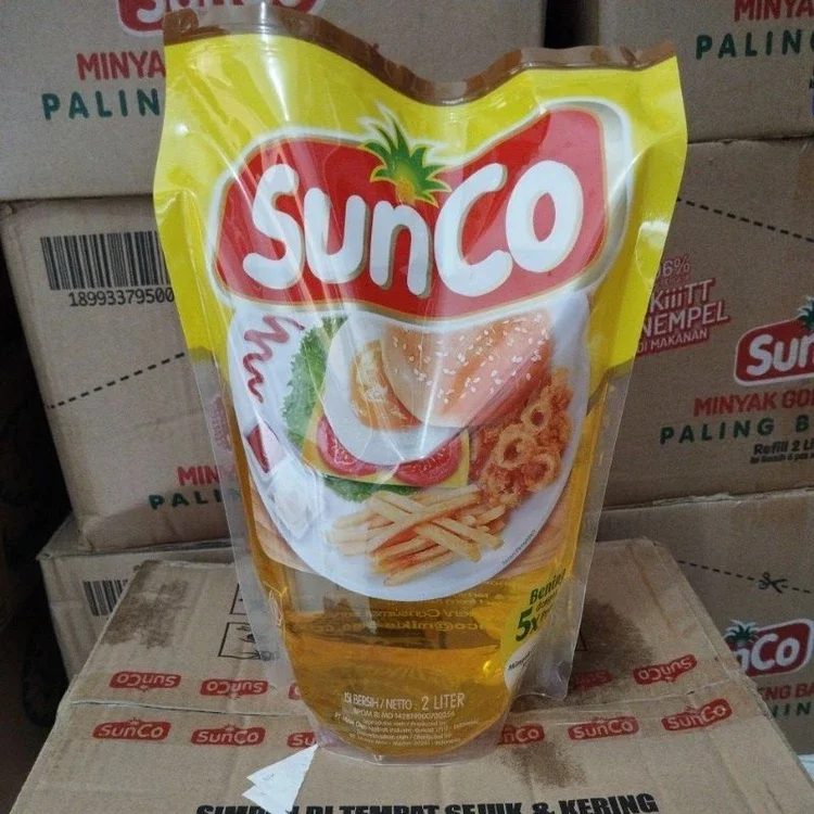 Minyak Goreng SunCo 2 liter-Sunco 2L minyak paling jernih