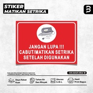 Iron Out Sticker Iron Pull Sticker/ Iron Out Sticker/