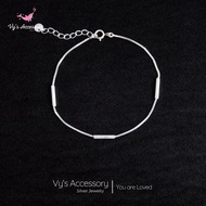 Vy's Accessory LT88 silver bar bracelet
