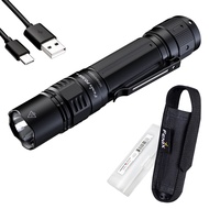 PD36R Pro High Lumen Tactical Flashlight, 2800 Lumen Dual Rear Switches USB-C Rechargeable with Batt