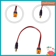 【SUFA】FOR XT60 Female to DC7909 Male Charging Cable 0.3 meters Solar Power Connector
