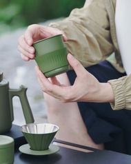 Minos Explore 320ml戶外不銹鋼杯連防滑矽膠隔熱套