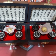 An SUPPLY OF GONG JIN DAN WOOD BOX 5 TABLETS + 1 pack of red ginseng paste