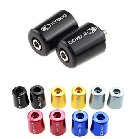 Motorcycle CNC Handle Bar Handlebar Grips Cap End handle Plugs cap For KYMCO XCITING 250 300 500 400
