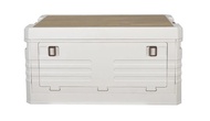 STORAGE BOX GLAM L 53X35X29CM WHITE