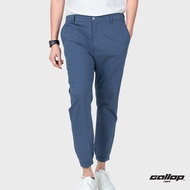 GALLOP : Mens Wear Jogger Pants กางเกงขาจั๊ม รุ่น ผ้าทอริ้ว GL9010 สี Royal Blue - ฟ้า / ราคาปรกติ 1690.-