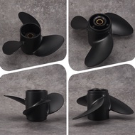 Outboard Propeller for Mercury Mariner 4Hp 5Hp 6Hp 7.8x9 Boat Screw 3 Blade 12 Spline Marine Engine