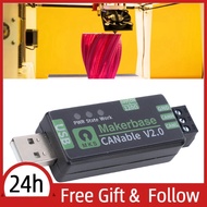 supergoodsales Wisoqu USB to CAN FD Adapter  Based on Canable2.0 Support 2.0 A B Protocol Multiple F