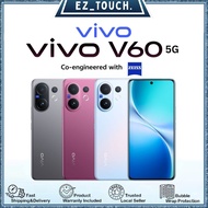Vivo V60 5G | Snapdragon 7 Gen 4 | 6500mAh Battery | 90W Flash Charge | 6.77'' Display | Original Ma