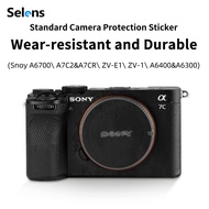 Selens Camera Protection Sticker for Sony ZV-1\ ZV-E1\ A6700\ A6400\ A7C2 Camera Body 3M Residual Fr