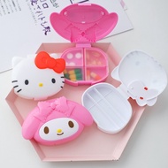 pill box medicine pill box Hello kitty Pill Box McLeody 4 Pill Box Portable Pill Storage Box Sealed 