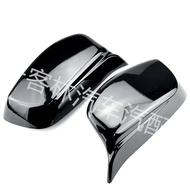 Suitable for BMW/5 Series 6 Series E60 E61 E63 E64 03-08 Bright Black Rearview Mirror Shell Horn She