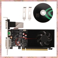 (NVIS) GT730 4GB DDR3 128Bit Graphics Card with -Compatible VGA DVI Port Office Graphics Card for Of