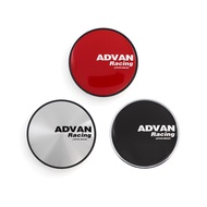 LT 4PCS/lot 68MM ADVAN Racing Car Wheel Center Hub Caps Wheel Center Cap Decoration Auto Styling Rim