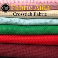 CT8/ CT 9/ CT 10 Cross Stitch Cloth Fabric Aida Cloth / 1.5 meter