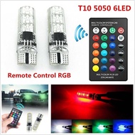 Lampu Kecil Kereta Depan 2pcs LED T10 Kawalan Jauh Guna Remote -led -lampu -light-myvi-vios-civic-ax