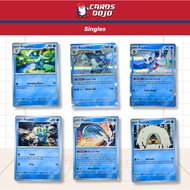 [READY STOCK] Water Pokemon Playable Singles TCG English Version - Snorunt Froslass Froakie Frogadie